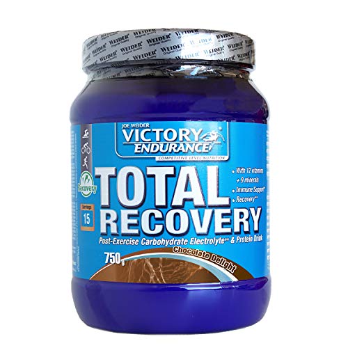 Victory Endurance Total Recovery. Maximiza la recuperación después del entrenamiento. Enriquecido con electrolitos y vitaminas. Sabor Chocolate (750 g)