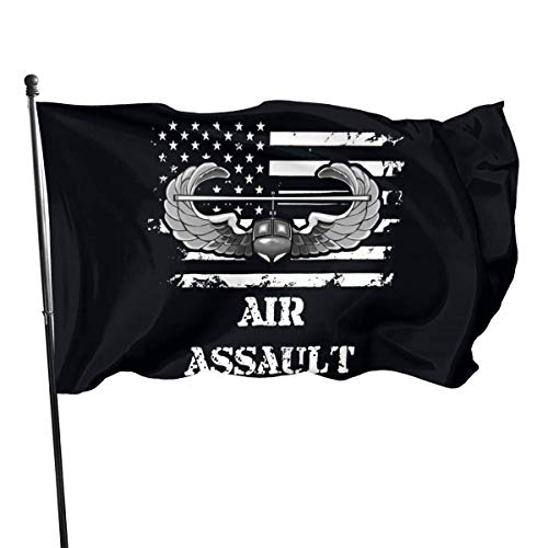 Viplili Banderas Air Assault Decorative Garden Flags, Outdoor Artificial Flag for Home, Garden Yard Decorations 3x5 Ft