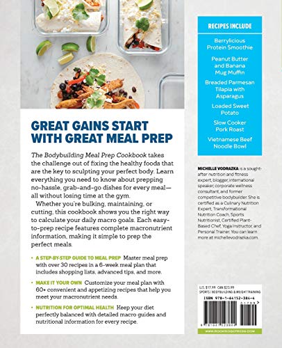 Vodrazka, M: Bodybuilding Meal Prep Cookbook