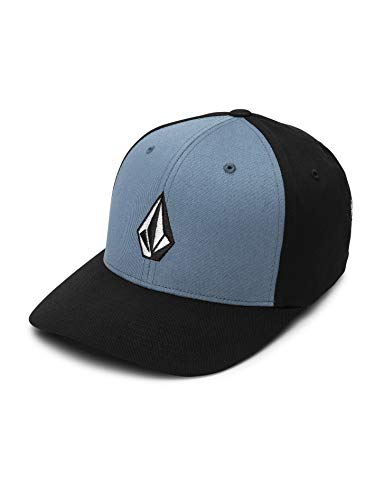 Volcom Full Stone Xfit Gorra de béisbol, Azul – Horizon Blue, Large/X-Large para Hombre