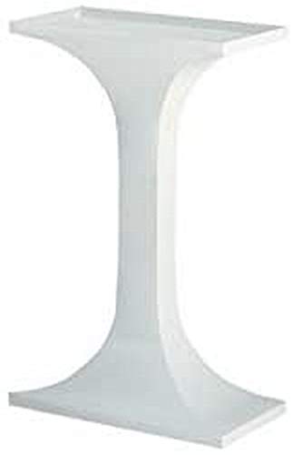 Voltrega 60B - Soporte rectangular de pie columna para jaula de aves, 25.00 x 47.00 x 73.00 cm (9.84" x 18.50" x 28.74")