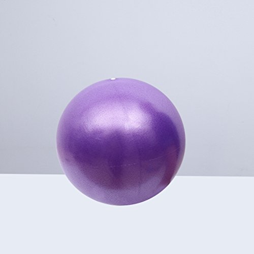 VORCOOL Pelota de Ejercicios de Pelota de Mini Pilates de Yoga para Ejercicios Abdominales y Ejercicios básicos de rehabilitación de Hombros (25 cm de Color púrpura)