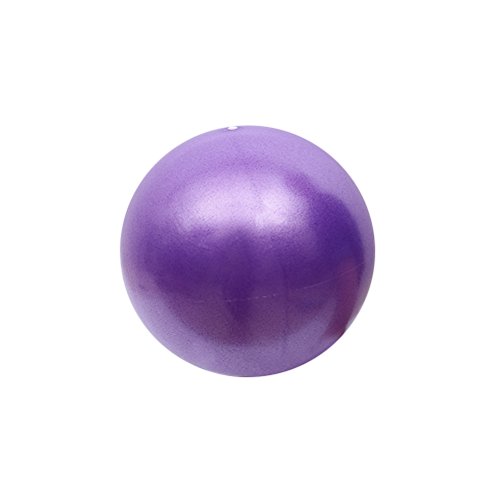 VORCOOL Pelota de Ejercicios de Pelota de Mini Pilates de Yoga para Ejercicios Abdominales y Ejercicios básicos de rehabilitación de Hombros (25 cm de Color púrpura)