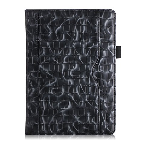 vovipo iPad 9.7 Funda - Protecci¨®n de Esquina Folio Case Cover Carcasa Cubierta para Apple iPad 9.7 Pulgadas 2018/2017