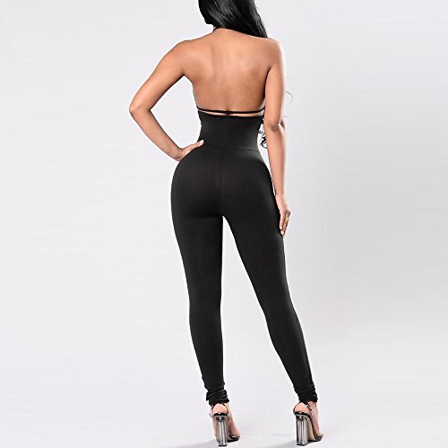 VPASS Mujer Pantalones,Elásticos Mallas Pantalones Color sólido Largos Pantalones Mujer Fitness Mallas Gym Yoga Slim Fit Pantalones Leggings Cintura Alta Deportivos Running Fitness Pantalon