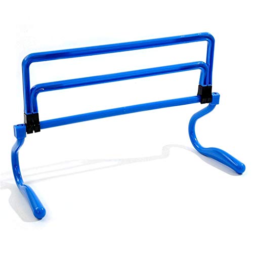 vrsupin0 Plegable Fútbol Entrenamiento Entrenamiento de Agilidad Equipment para Vallas Salto Entrenador (Amarillo) - Azul