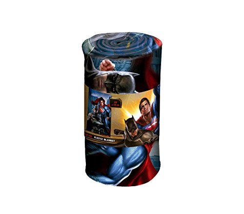 WA16030 Manta polar con motivo BATMAN VS SUPERMAN 100 x 150 cm