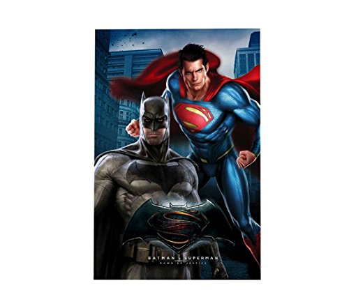 WA16030 Manta polar con motivo BATMAN VS SUPERMAN 100 x 150 cm