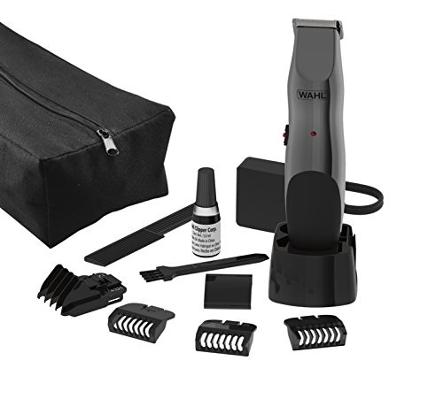 Wahl Groomsman - Cortapelos recargable, color gris