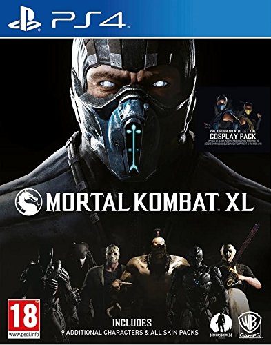 Warner Bros Mortal Kombat XL, PlayStation 4 Básico PlayStation 4 vídeo - Juego (PlayStation 4, Básico, PlayStation 4, Lucha, M (Maduro), Warner Bros. Interactive Ent., Fuera de línea, En línea)
