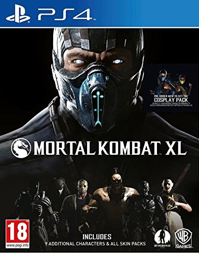 Warner Bros Mortal Kombat XL, PlayStation 4 Básico PlayStation 4 vídeo - Juego (PlayStation 4, Básico, PlayStation 4, Lucha, M (Maduro), Warner Bros. Interactive Ent., Fuera de línea, En línea)