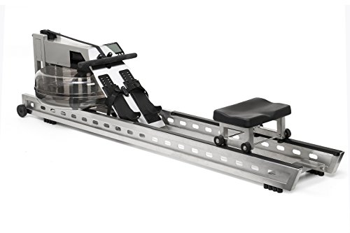 WaterRower S1 - Máquina de Remo para Fitness (cinturón de Pecho), Color Acero Inoxidable Cepillado