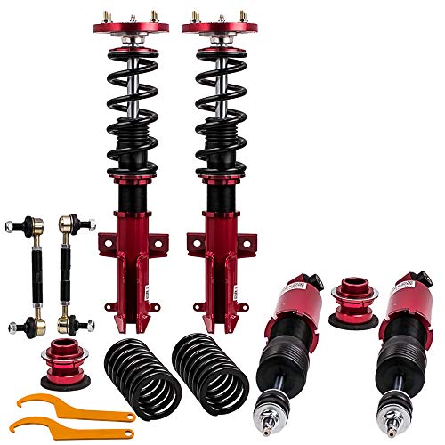 Waverspeed Adjustable Coilovers Suspension Kits for Mustang 2005-2014 RedWaverspeed