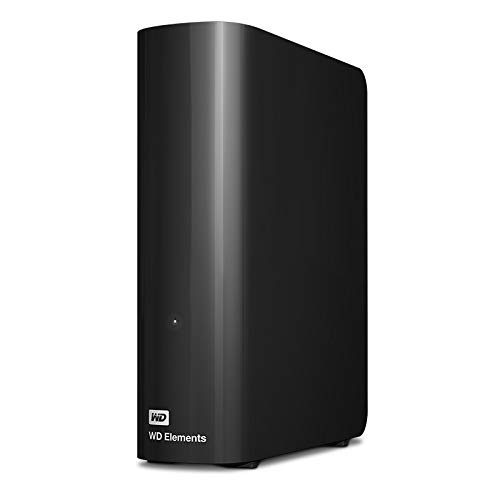 WD Elements Desktop - Disco duro externo de sobremesa de 14 TB, color negro