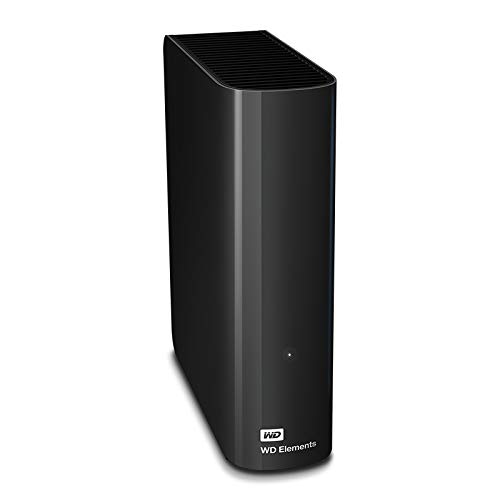 WD Elements Desktop - Disco duro externo de sobremesa de 14 TB, color negro