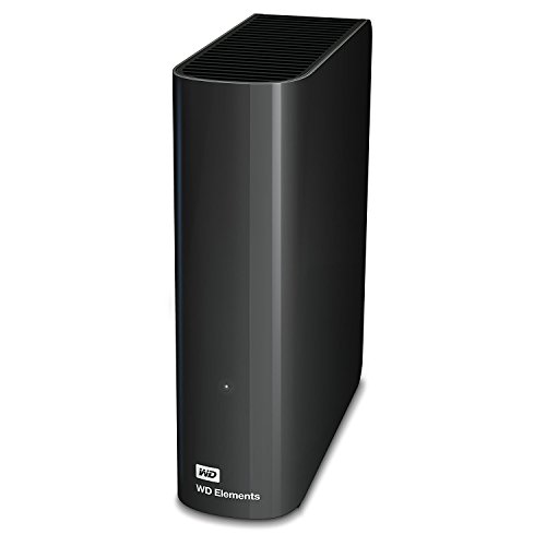 WD Elements Desktop - Disco duro externo de sobremesa de 6 TB, color negro