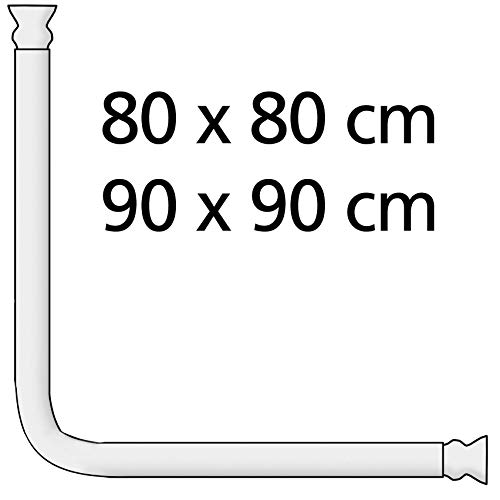 Wenko Barra Angular Universal Extra Fuerte, Aluminio, Plateado, 3x3x3 cm