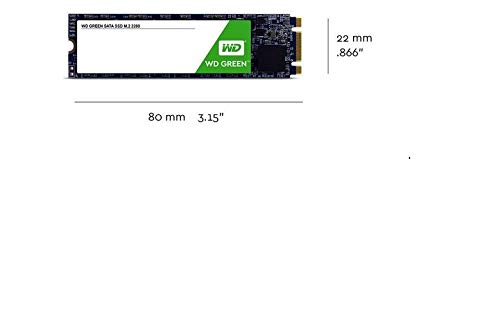 Western Digital WD Verde Internal SSD M.2 SATA, Verde, 240 GB