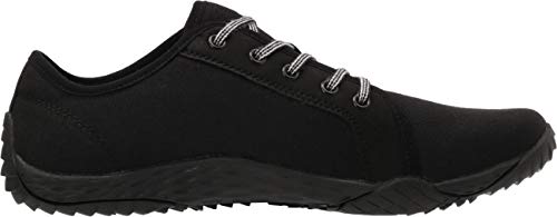 WHITIN Lona Zapatilla Minimalista de Barefoot Trail Running para Hombre Zapato Descalzo Correr Deportivas Fitness Gimnasio Calzado Asfalto Negro 44 EU
