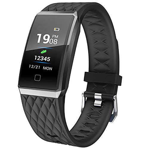 Willful Pulsera Actividad, Impermeable IP68 Pulsera Inteligente con Pulsómetro, Reloj Inteligente para Deporte, Podómetro, Pulsera Deporte para Android y iOS Teléfono móvil para Hombres Mujeres