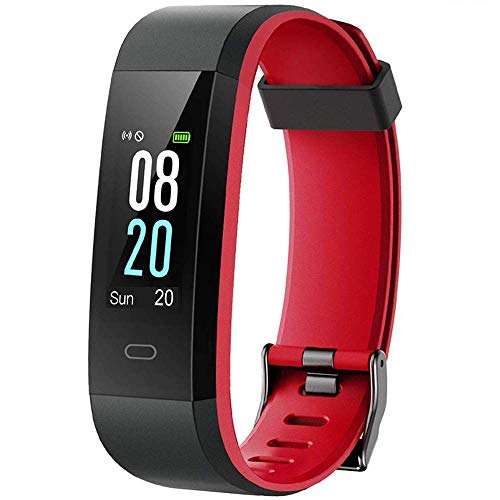 Willful Pulsera Actividad, Pulsera Actividad Inteligente Pantalla Color Reloj con Pulsómetro Impermeable IP68 Podómetro Pulsera Deportiva Reloj para Xiaomi Samsung Huawei Android iPhone iOS Teléfono