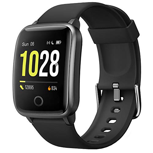 Willful Smartwatch,Pantalla de 1,3 Pulgadas Reloj Inteligente Impermeable IP68 con Pulsómetros para Mujer Hombre, Pulsera de Actividad Inteligente con Monitor de Sueño Contador de Caloría Cronógrafo