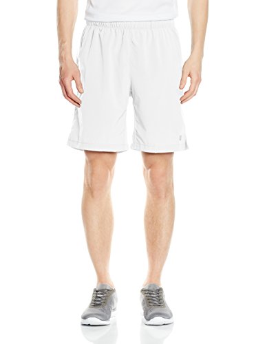 Wilson M Rush 9 Woven Short WH - Pantalón Corto para Hombre, Color Blanco, Talla XL