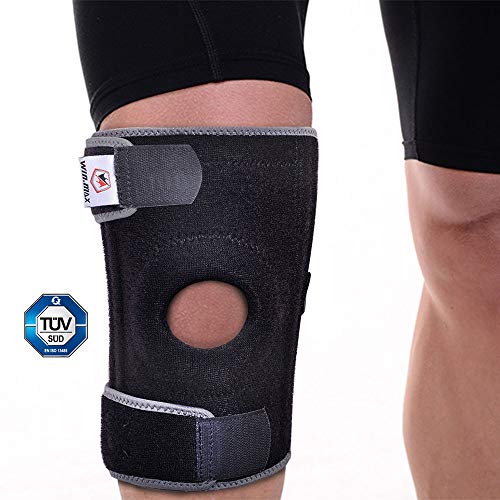 WIN.MAX Winmax Deporte Rodilleras, Rodillera de Neopreno con Estabilizadores Laterales y Almohadillas de Rótula en Gel, Rodillera Ligamento para Depor