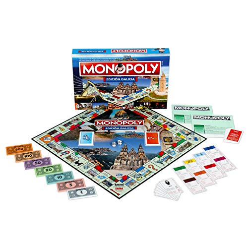 Winning Moves Monopoly Galicia (10223), multicolor, 40 x 27 cm (ELEVEN FORCE