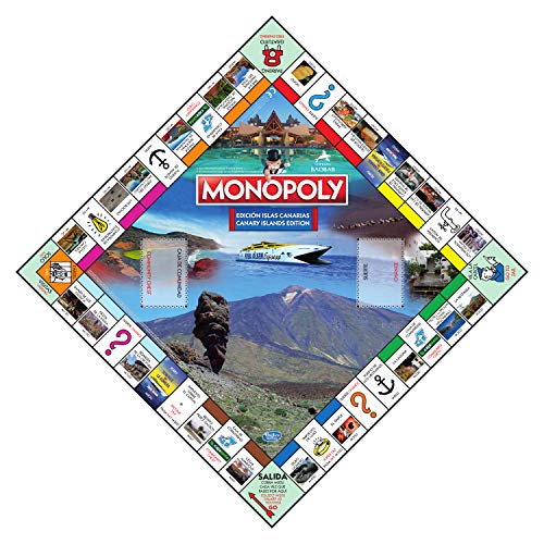 Winning Moves Monopoly Islas Canarias (63379), multicolor, ninguna (ELEVEN FORCE