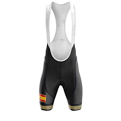 WLYX España Conjunto Ropa Traje Ciclismo Hombre para Verano, Maillot Ciclismo Hombre+Culotte Ciclismo Culote Bicicleta Pro Equipo Bicicleta Jersey (1,M)