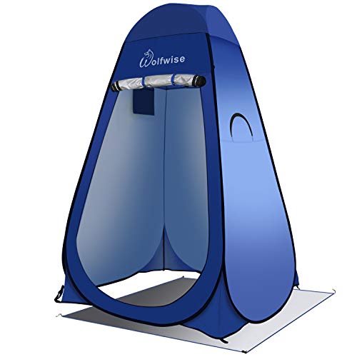 WolfWise Tienda de Campaña Tent Abrir Cerrar Automáticamente Pop Up Portable Sirve para Camping Playa Bosques Zonas de Aseo Carpas