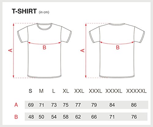 Wolkenbruch - Camiseta de bandana con calavera (talla M-XXXXXL) Negro
 XXXXL