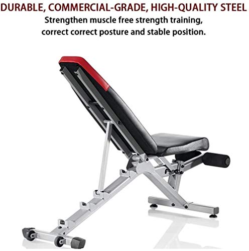 Woodtree Heces Banco de Equipos Deportivos Gimnasio Sit-up Presidente de la Junta de Fitness (Carga máxima 218kg) (Color: Negro, tamaño: 142 * 66 * 51 cm), Tamaño: 142 * 66 * 51 cm, Color: Negro