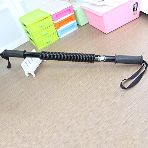 WOOPOWER Power Twister - Expansor de Pecho Flexible para Ejercicios de Hombro, Brazos y Pecho, 20 kg de Acero