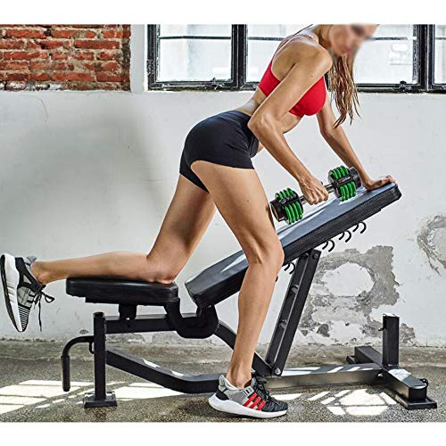 Workout Bench - Banco De Abdominales para Ejercicios Abdominales Tablero para Abdominales para Equipos De Deportes para El Hogar Equipo Multifuncional De Diseño Comercial Taburete De Entrenamiento