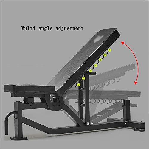 Workout Bench - Banco De Abdominales para Ejercicios Abdominales Tablero para Abdominales para Equipos De Deportes para El Hogar Equipo Multifuncional De Diseño Comercial Taburete De Entrenamiento