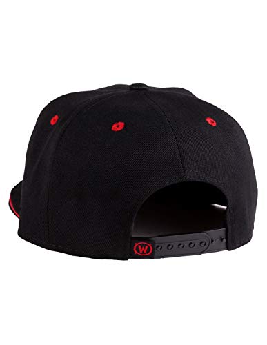 World of Warcraft Horda logotipo del casquillo del Snapback gorra de béisbol roja negro