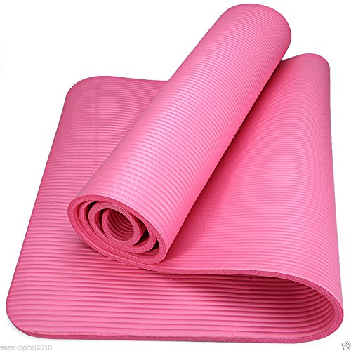 World Quality Esterilla de Yoga (15 mm de Grosor Ejercicio Fitness Pilates Gimnasio Alfombrillas Antideslizantes