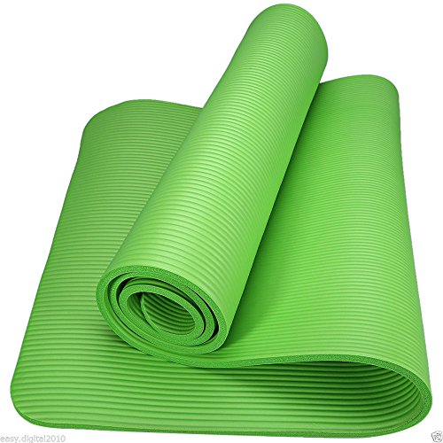 World Quality Esterilla de Yoga (15 mm de Grosor Ejercicio Fitness Pilates Gimnasio Alfombrillas Antideslizantes