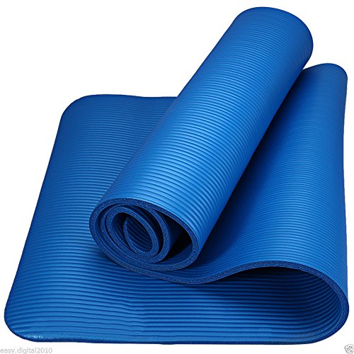 World Quality Esterilla de Yoga (15 mm de Grosor Ejercicio Fitness Pilates Gimnasio Alfombrillas Antideslizantes