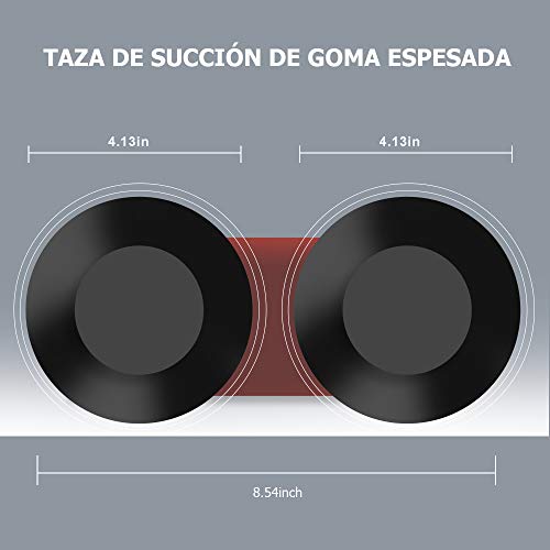 WOTENCE Equipo de Entrenamiento de Abdominales Doble Ventosa，Máquina de Ejercicios Abdominales para Ejercicios Dispositivo para Hombres y Mujeres, para Hogar,Fitness, Trabajo, Equipo De Viaje