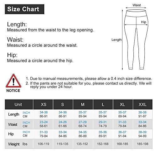 WUXEGHK Pantalones Deportivos Pantalones De Yoga Para Mujer Pantalones Para Correr Señoras Nylon Cintura Alta Viga Pies Entrenamiento Mujeres Harlan Pantalones Deportivos Casuales Tamaño:L