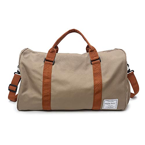 Wuxingqing Bolsa Deporte Bolsa Gimnasio de Viaje A Corta Distancia del Recorrido del Bolso de Mano de Gran Capacidad y la Aptitud Entrenar Bolsa Unisex Travel Duffle Bag para Hombre y Mujer