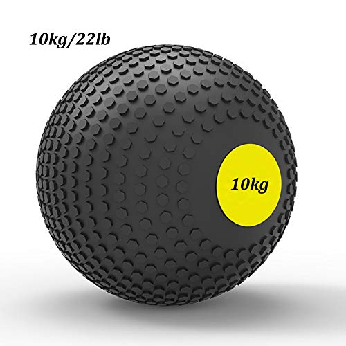 WXYZ Pelota Medicinal Balón Medicinal De Textura De Neumático De 10 Kg / 22 LB, Balón De Grand Slam Suave Resistente Al Desgaste Y A Las Caídas, Utilizado para Levantamiento De Pesas, Sentadillas