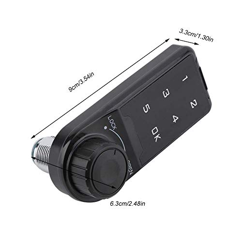 WYZXR Teclado táctil Clave de contraseña, Cerradura codificada del gabinete de Seguridad electrónica Digital para Gym Hotel School (2#)