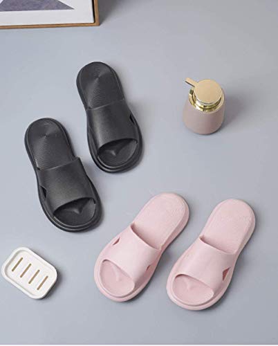 WZLJW Sandalias ergonómicas para el dedo del pie, sandalias desodorantes antideslizantes de suela gruesa, zapatillas de baño de suela suave-42-43_naranja, House mule espumas suaves ggsm