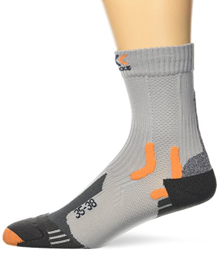 X-Socks Uni Funktionssocke - Calcetines, tamaño 39-41, Color Gris Perla