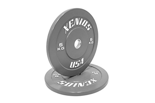 Xenios USA PSBPRBPL5 Disco Halterofilia - - Contest Bumper Plate