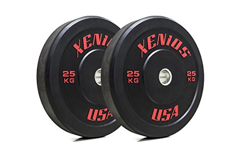 Xenios USA XSBPRBPL25 Disco Halterofilia - - Training Bumper Plate